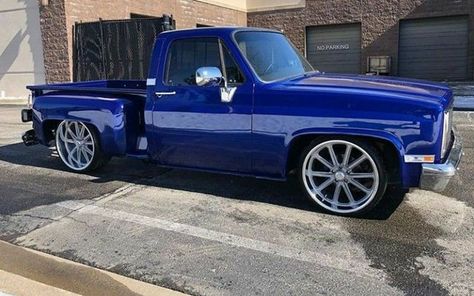 1985 Chevy C10 stepside Chevy C10 Stepside, 1985 Chevy C10, Custom Blazers, 1985 Chevy Truck, C10 Stepside, Classic Cars Trucks Chevy, 87 Chevy Truck, Single Cab Trucks, Chevy Stepside