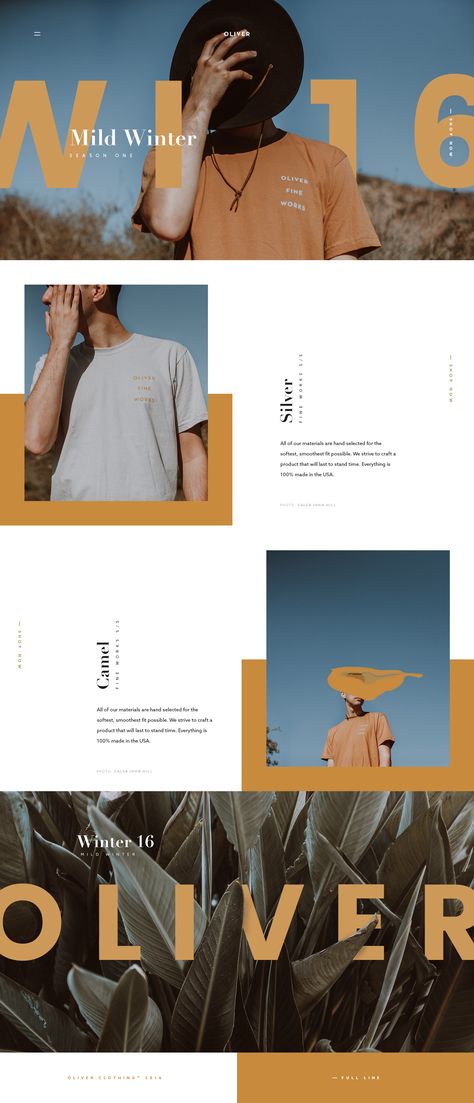 Oliver home #webshop #online #website #webdesign #design #ui #ux #inspiration #digital #visual Design De Configuration, 블로그 디자인, Layout Editorial, Logos Retro, Desain Buklet, Graphisches Design, Desain Editorial, Webdesign Inspiration, Portfolio Layout