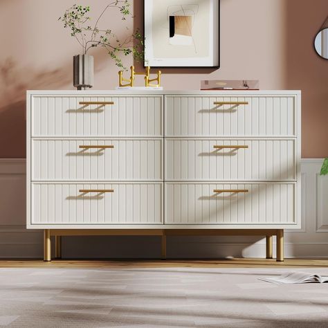 Dresser Chest Of Drawers, White Chest Of Drawers Decor, Dresser Ideas Bedroom, White Sideboard Cabinet, Chest Of Drawers Decor, Sideboard Cabinet Modern, Chest Of Drawers Design, Cabinet For Living Room, Chest Of Drawers Bedroom