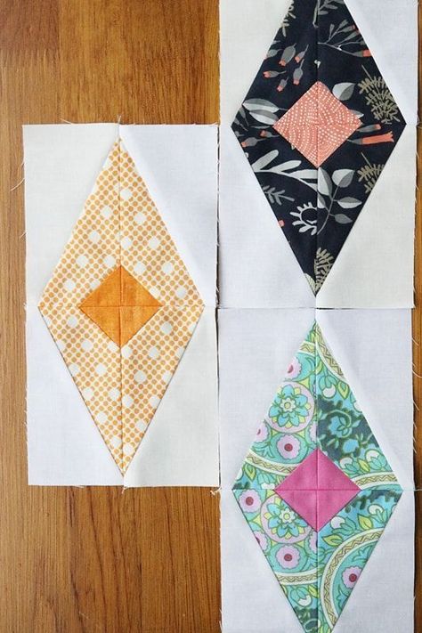 Diamond Quilt Borders Ideas, Diamond Quilt Block, Lattice Quilt, Easy Quilt, Quilt Care, Quilt Tutorial, Amy Butler, Quilt Festival, Quilt Block Tutorial