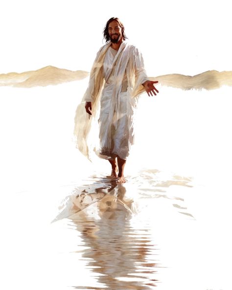 But Jesus immediately said to them: “Take courage! It is I. Don’t be afraid.” “Lord, if it’s you,” Peter replied, “tell me to come to you on the water.” “Come,” he said. Then Peter got down out of the boat, walked on the water and came toward Jesus. But when he saw the wind, he was afraid and, beginning to sink, cried out, “Lord, save me!” Immediately Jesus reached out his hand and caught him. “You of little faith,” he said, “why did you doubt?” -Matthew 14:27-31 I am thrilled to introduce “... Jesus Reaching Out His Hand, Reaching Out To Someone, Christ Artwork, Jesus Christ Artwork, Lds Art, Cry Out, Religious Images, Jesus Art, I Kings