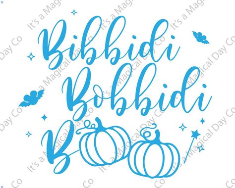 Disney Svgs, Magical Halloween, Bibbidi Bobbidi Boo, Godmother Shirts, Halloween Fairy, Boo Shirts, Autumn Park, Vinyl Ideas, Fairy Godmother