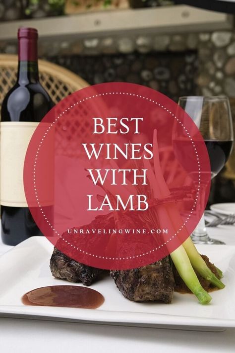 Lamb Wine Pairing Guide: 11 Best Wines with Lamb - Unraveling Wine Bbq Lamb Chops, Braised Lamb Shoulder, Lamb Shoulder Chops, Red Wine Pairing, Bbq Lamb, Braised Lamb Shanks, Lamb Shank, Moroccan Lamb, Greek Wine