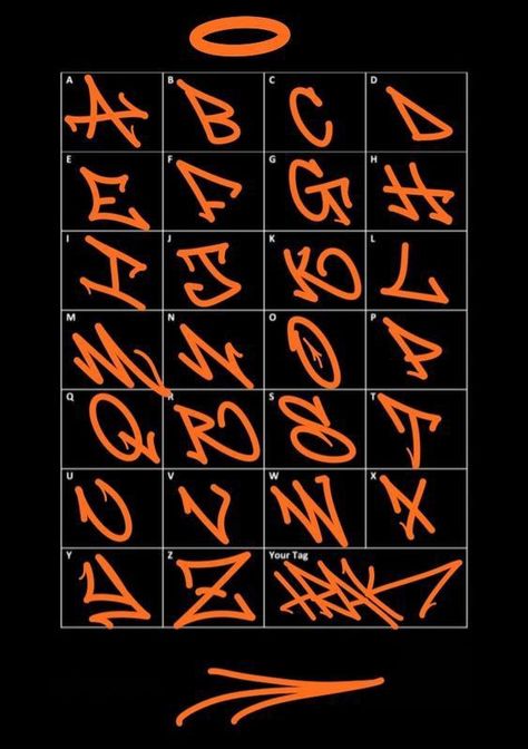 Acab Graffiti, Free Graffiti Fonts, Font Graffiti, Fonts For Logos, Top Free Fonts, Fun Chalk Art, Alphabet Graffiti, Tag Alphabet, Graffiti Lettering Alphabet