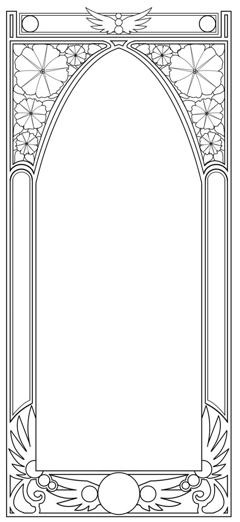 Art nouveau frame                                                                                                                                                                                 More Art Nouveau Border, Nouveau Border, Art Deco Border, Art Deco Borders, Motifs Art Nouveau, Art Nouveau Illustration, Art Nouveau Pattern, Borders And Frames, Art Nouveau Design