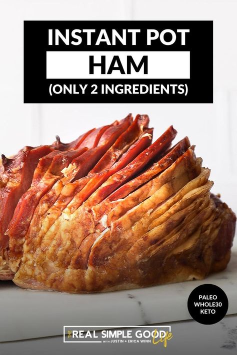 Instant Pot Spiral Sliced Ham, Spiral Ham In Instant Pot, Ham In Instant Pot, Ham In The Instant Pot, Ham Instant Pot, Instant Pot Ham Recipe, Pressure Cooker Ham, Cooking Spiral Ham, Cook Ham