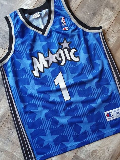 Orlando Magic Jersey, Retro Nba Jerseys, Retro Basketball Jersey, Vintage Basketball Jerseys, Camp Lazlo, Jersey Basket, Dead Of Summer, Retro Nba, Gym Partner