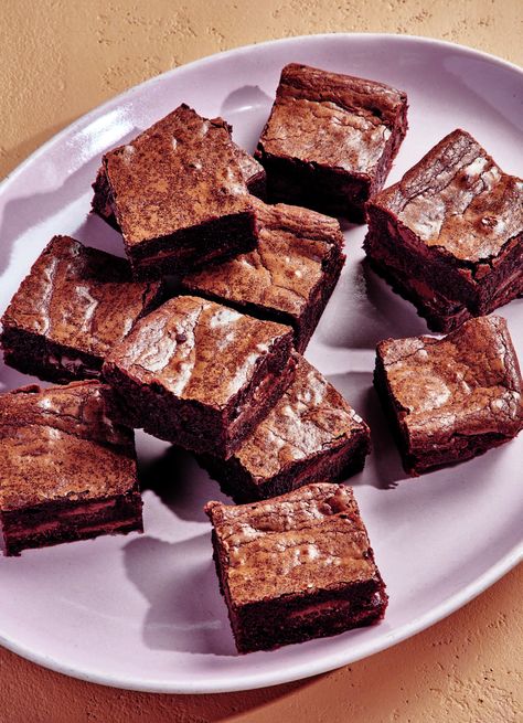 Claire Saffitz's Malted "Forever" Brownies | A Cup of Jo Claire Saffitz, Brownie Cups, Fall Baking Recipes, Chewy Brownies, Malted Milk, No Bake Brownies, Fudgy Brownies, Fall Baking, Brownie Recipes