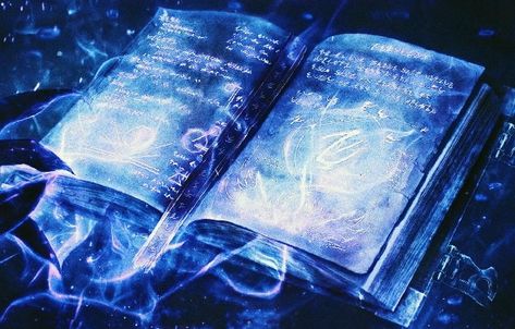 Marvel Dr, Healing Magic, Magical Book, Magic Design, Blue Magic, Magic Aesthetic, Magic Powers, Witch Aesthetic, Blue Books