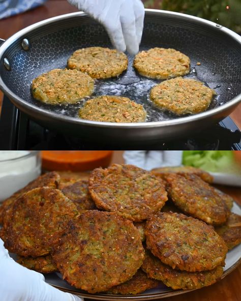 Lentil Kofta is a delicious and nutritious dish that brings together the goodness of red lentils, fresh vegetables, and aromatic spices. These savory patties are not only satisfying but also ... Read more Lentil Meatballs Recipe, Lentil Kofta, Lentil Patties, Lentil Meatballs, Meatballs And Rice, Rice Soup Recipes, Red Lentils, Hot Sauces, Meatballs Recipe