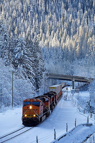 photo Steam Trains Photography, Glacier Express, Canadian National Railway, Canadian Pacific Railway, Scenic Railroads, Railroad Photography, Railroad Photos, Train Photography, Old Trains