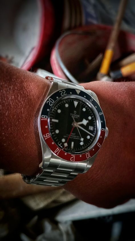 Tudor Black Bay GMT Tudor Black Bay Gmt, Tudor Black Bay, Luxury Watches For Men, Luxury Watches, Rolex Watches, Omega Watch, Rolex, Black