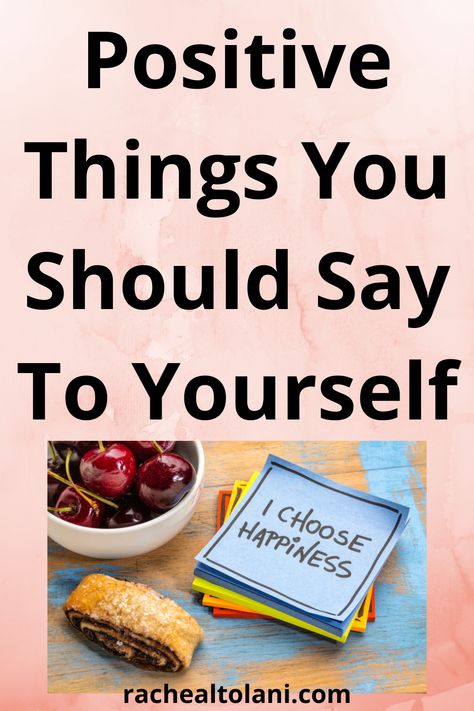 Positive things you should say to yourself! Positive Things To Say To Yourself, Nice Things To Say To Yourself, Style Your Clothes, Strength Quotes, All Talk, 30 Outfits, Positive Things, Positive Self Talk, Ideal Body