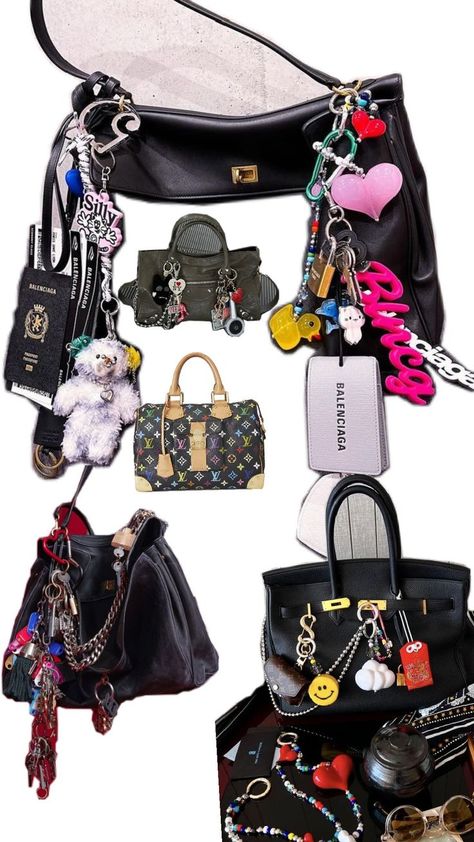 Follow for more, I upload fun curated content and collages every single day <3 Daily 3, Curated Content, Accessories Aesthetic, Handbag Charms, Shoe Charms, Bags Designer Fashion, Bags Accessories, Follow For More, Designer Handbags