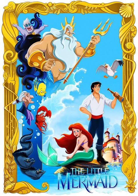 Disney Royalty, Little Mermaid Characters, Disney Mermaid, Ariel And Eric, Ariel Eric, Movie Synopsis, The Little Mermaid 1989, Mermaid Wallpapers, Disney Little Mermaid