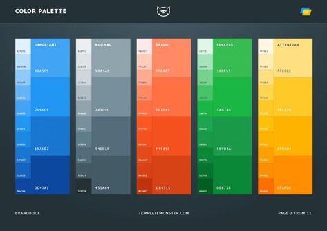 How to Create a Brand Style Guide Brand Guideline Color Palette, Brand Guide Color Palette, Ppt Website, Infographic Color Palette, Colour Palette Brand Guidelines, Blue Branding Color Palette Canva, Brand Guidelines Design Style Guides, Creative Ppt, Logo Color Schemes