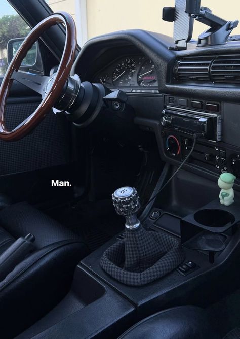 kennethmnguyen Black And Beige Car Interior, Jdm Accessories, Chrome Car, Chrome Rims, Car Deco, Grey Car, Cool Car Accessories, Nissan Sunny, Car Interior Design