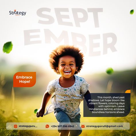 a social media flyer design for september 2023 September Flyer Design, Media Flyer Design, Social Media Flyer Design, Happy New Month, Hello September, Social Media Flyer, Social Media Design Inspiration, New Month, Vibrant Flower