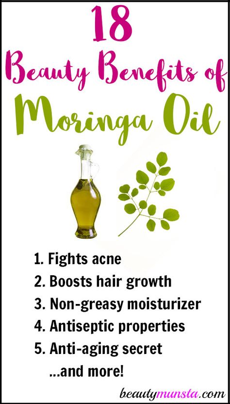 I’m glad I tried out moringa oil because it’s truly something amazing when it comes to improving natural beauty! Let’s discover 18 beauty benefits of moringa oil for skin, hair & more! Moringa oil is a less-known oil for beauty but it has got powerful properties for the health of your skin, hair and whole … Moringa Oil Benefits, Diy Hair Growth Oil, Moringa Recipes, Moringa Benefits, Benefits Of Moringa, Diy Hair Growth, Quarantine Activities, Moringa Tree, Miracle Tree