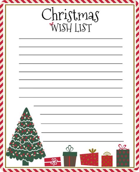 Christmas List Printable, Christmas Wish List Template, Wish List Printable, Wishlist Printable, Christmas List Template, Best Christmas Wishes, Christmas Shopping List, Christmas Wish List, Falling In Love Quotes