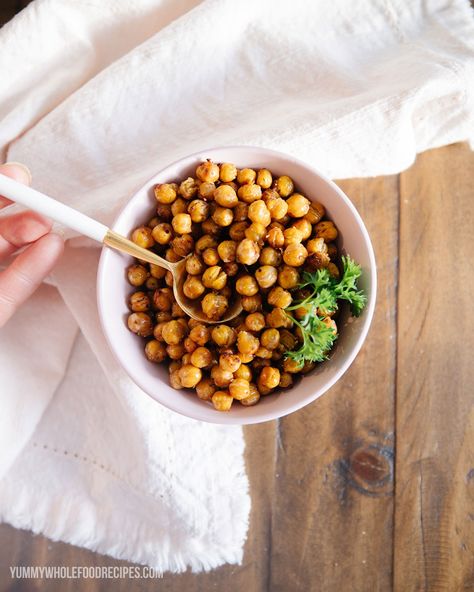 How to Roast Chickpeas - Yummy Whole Food Recipes Gina Livy Recipes, How To Roast Chickpeas, Roast Chickpeas, Cottage Cheese Bread Recipe, Gina Livy, Whole Foods Meal Plan, 10 Healthy Foods, Cheese Bread Recipe, Egg Bites Recipe