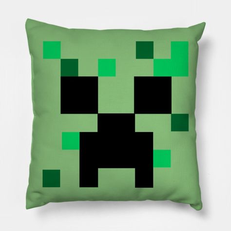 Minecraft Pillow, Shop Minecraft, Minecraft Merchandise, Creeper Minecraft, Secret Room, Minecraft Room, Designer Bridesmaid Dresses, Secret Rooms, Friend Necklaces