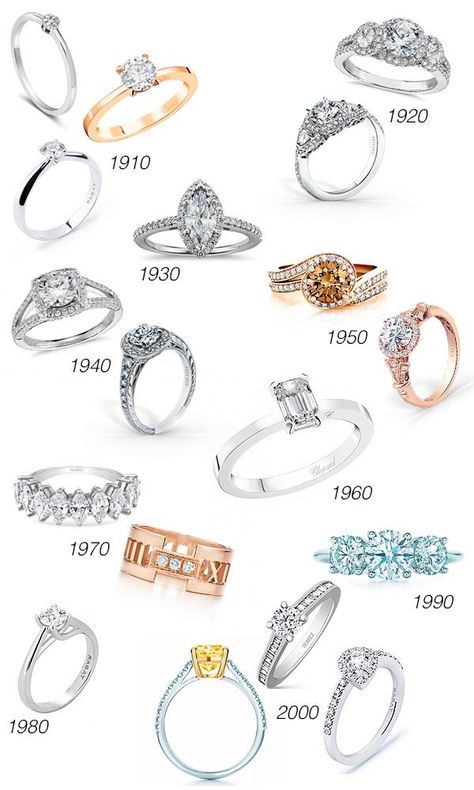 Wedding Ring Bands Set, Jewelry Knowledge, Luxury Engagement Rings, Ideas Para Boda, Vintage Inspired Rings, Cute Engagement Rings, Elegant Engagement Rings, Future Engagement Rings, Jewelry Words