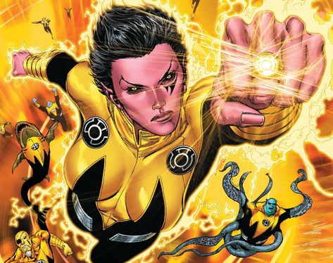 Soranik Natu, Thaal Sinestro, Yellow Lanterns, Sinestro Corps, Lanterns Light, Comic Room, Yellow Lantern, Lantern Art, Hal Jordan