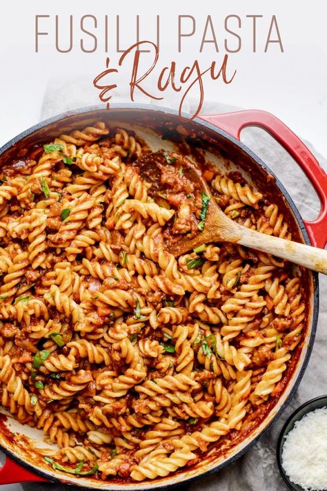 A pasta dish that is dressed to impress for any occasion! Enjoy this simple ragu recipe with twisted pasta noodles that is all things DELICIOUS and easy. | asimplepalate.com #pasta #ragu #easy #dinner Pasta Ragu, Twisted Pasta, Shrimp Pasta Dishes, Sausage Ragu, Roasted Vegetable Pasta, Easy Baked Ziti, Ragu Sauce, Sausage Lasagna, Pasta With Sausage