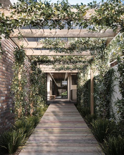 Pergola Ideas, St Anthony, Side Garden, Architecture Studio, Trondheim, Side Yard, Courtyard Garden, Modern Garden, Walkway