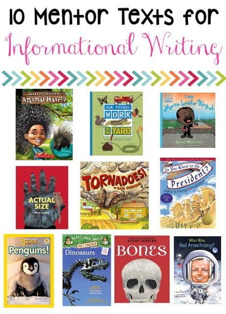 The Friendly Teacher: Writing with Mentor Texts {with a FREEBIE} LAFS.K12.W.1.2 Informative Text Activities, Mentor Texts For Writing, Informational Writing 3rd Grade, Writing Mentor Texts, Explanatory Writing, Vintage Flower Art, Lucy Calkins, Informative Writing, Mentor Sentences