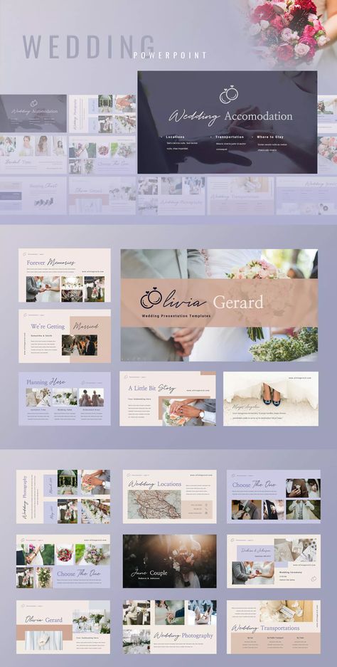 Wedding Presentation, Wedding Slideshow, Wedding Organizer Planner, Google Slides Presentation, Slide Presentation, Business Powerpoint Presentation, Power Points, Slides Presentation, Powerpoint Presentation Design