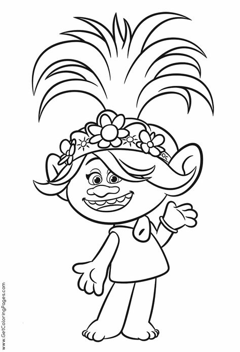 Trolls Coloring Pages Free Printable, Trolls Band Together Coloring Pages, Trolls Coloring Pages, Trolls Coloring, Trolls Svg, Trolls Headband, Poppy Coloring Page, Branch Trolls, Trolls Party