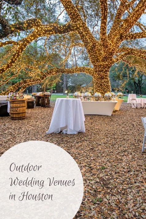 These are the BEST outdoor wedding venues in Houston, Texas! As Texas wedding planners, we know all of the best local venues. Find the place to host your big day on our blog. Texas Backyard Wedding, November Texas Wedding, Cottage Homestead, Free Wedding Venues, Texas Backyard, Houston Wedding Venues, Texas Wedding Ideas, Wedding Brunch Reception, Texas Wedding Venues