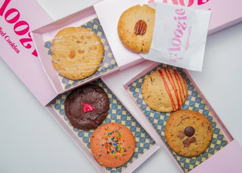 Popular Cookie Brand ‘Floozie Cookies’ by renowned pastry chef Kimberly Lin Announces U.S. Expansion Following International Success - VEGWORLD Magazine Cookie Boxes Packaging, Plant Based Cookies, Dominique Ansel Bakery, Homemade Raspberry Jam, Sweet Packaging, Pineapple Jam, Baking Aesthetic, Cookies Branding, Popular Cookies