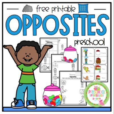 Free Opposites Printable By Gwyn  February 06, 2020 // No commentsFree Opposites Printable Preschool Opposites, Preschool Letters Printables, Opposites Preschool, Free Educational Printables, Puzzle Cards, Homeschool Preschool Curriculum, Pre Primary, Teacher Favorites, Picture Puzzle