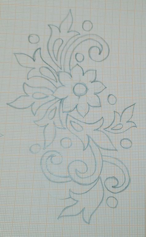 Fulkari Jamar design, Nokshi katha design, table cloth design, coson cover design drawing. Table Cloth Design Drawing, Table Cloth Painting Design, Sp Drawing, Nokshi Katha Design, Table Cloth Design, Design Drawing Ideas, Katha Design, Nokshi Katha, Basic Hand Embroidery Stitches