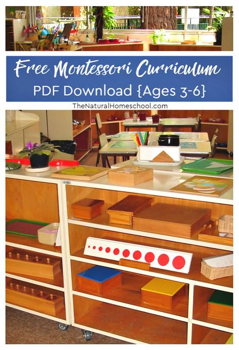 If you are doing Montessori at home, this free Montessori curriculum download will be a God-send! Montessori Morning Circle, Montessori Lesson Plans Template, Primary Montessori, Montessori Lesson Plans, Preschool Curriculum Free, What Is Montessori, Home Montessori, Montessori Activities Preschool, Montessori Kindergarten