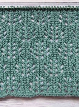 Lace Leaf Stitch Knitting Pattern Leaf Knitting Pattern, Leaf Stitch, Stitch Knitting Pattern, Lace Leaf, Knitted Scarves, Dishcloth Knitting Patterns, Easy Knit, Lace Knitting Patterns, Knit Lace