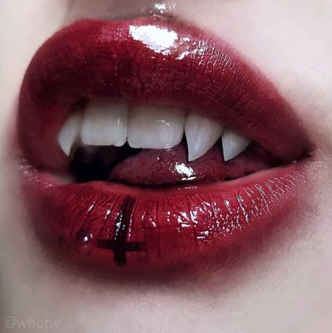 A taste of Vampire 🧛‍♀️ 🖤 📷 @whctw #vampires #vampire #horror #dracula #halloween #gothic #makeup #beauty #makeupartist #fashion #love #mua #photography #lipartist #darklips #lipart #lipstickaddict #pinklipstick #gothlook #gothmakeup #goth #gothgirl #gothic #gothaesthetic #gothgoth #alternative #makeup #gothfashion #gothstyle #makeupideas #creativemakeup #makeupinfluencer #makeupaddict #gothlook I Hope, Lips, Red, White