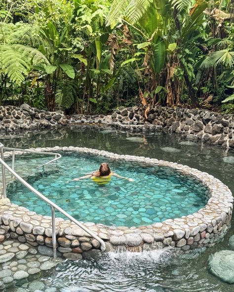 The Top 6 Hot Springs in Costa Rica Costa Rica Hot Springs, Costa Rica Map, Spa Images, Thermal Pool, Arenal Volcano, Tubing River, Cascade Waterfall, Thermal Spring, Spring Resort