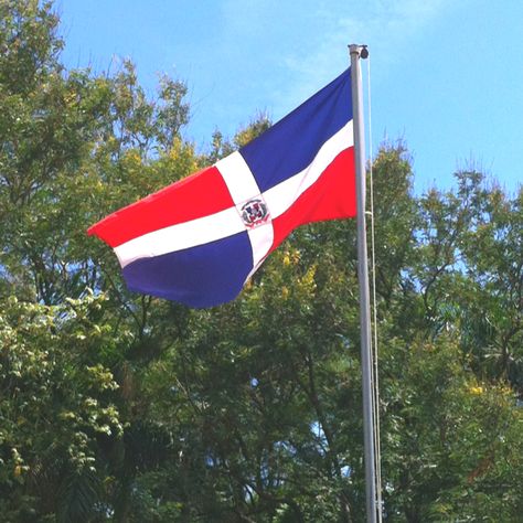 Dominican Flag Aesthetic, Dominican Aesthetic, Dominican Flag, Island Gyal, Vacay Vibes, Punta Cana, Dominican Republic, Pretty Pictures, Country Flags