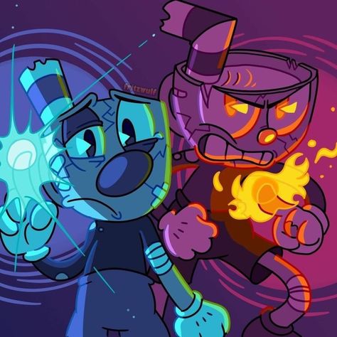 Cuphead And Mugman, Casino Cups, Cute Drawlings, Cuphead Game, Little Misfortune, Cup Head, Graffiti Doodles, Deal With The Devil, Bendy And The Ink Machine