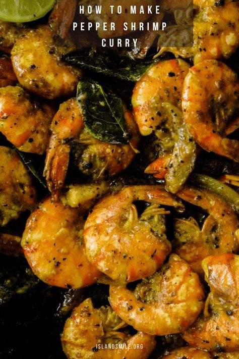 Sri Lankan Prawn Curry, Sri Lankan Breakfast, Shrimp Asian, Indian Shrimp, Srilankan Recipes, Pepper Prawns, Prawn Curry Recipe, Themed Dinner Parties, Tamil Food