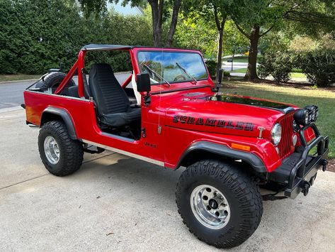 Cj7 Jeep Ideas, Jeep Scrambler Cj8, Cj8 Scrambler, Jeep Cj5 Restorations, Lifted Cj7 Jeep, Jeep Scrambler, Classic Jeeps, Jeep Life, Vintage Car