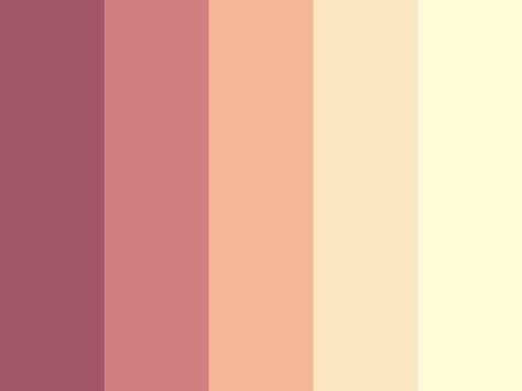 Vintage Pink Color Palette, Blush Color Scheme, Peach Raspberry, Flat Color Palette, Palette Challenge, Color Design Inspiration, Cool Color Palette, Color Palette Challenge, Palette Design