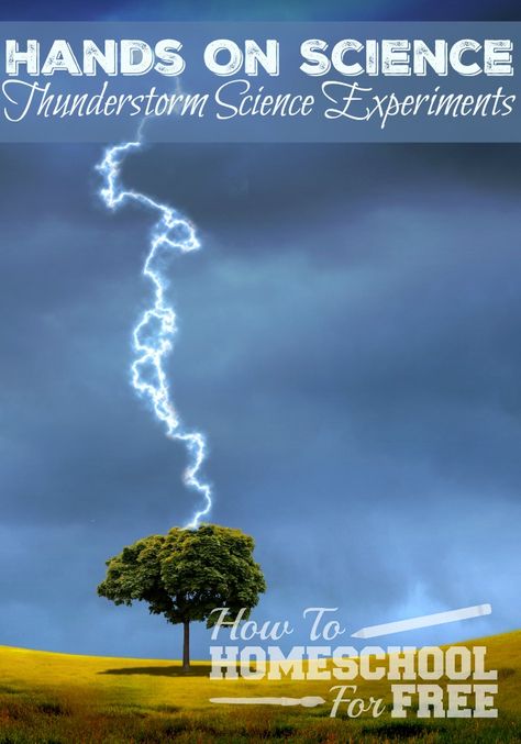 Have some fun with Hands on Weather Science Experiments! How to make lightning, how does it rain, and more! via @survivingstores Weather Science Experiments, Apologia Physical Science, Weather Experiments, Science Printables, Homeschool Fun, How To Homeschool, Weather Science, Virtual Teaching, Science Club