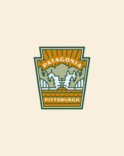 Daniel Gurwin Design on Instagram: "Still one of our favorite projects to date, the identity for @patagoniapittsburgh - the color palette feels especially nice in October 🤙🏼🎃🏕🤙🏼 • • #logo #graphicdesign #patagonia #identity #pittsburgh" Patagonia Color Palette, Patagonia Logo, Marker Drawing, Pittsburgh, Patagonia, Color Palette, Graphic Design, Collage, Feelings