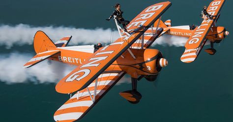 Wing Walking Is the Fine Art of Strapping Yourself to a Biplane Ground School, Sea Diving, Deep Sea Diving, Bucket List Ideas, Get Out Of Bed, List Ideas, Taco Bell, Best Places To Travel, Deep Sea