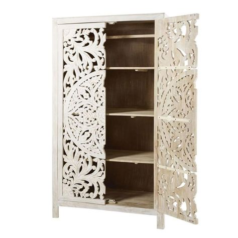 Armoire Dressing, Wardrobe Room, 2 Door Wardrobe, Solid Mango Wood, Decoration Table, Mango Wood, Kerala, Decorating Your Home, Armoire